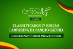 Confira os classificados para a 7ª Lamparina da Canção Gaúcha