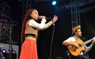Mirim - Luiza Barbosa Dias, de Sapiranga, apresentou a canção Amor à Terra (2).JPG