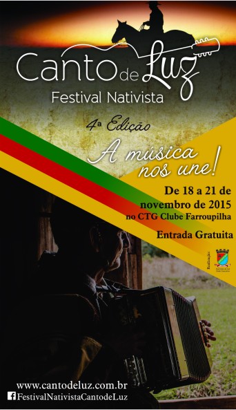 Festival Nativista Canto de Luz também faz parte da Expoijuí/Fenadi 2015